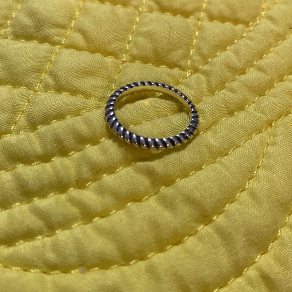 James Avery Retired Small Twisted Wire Ring - Picture 2 of 5